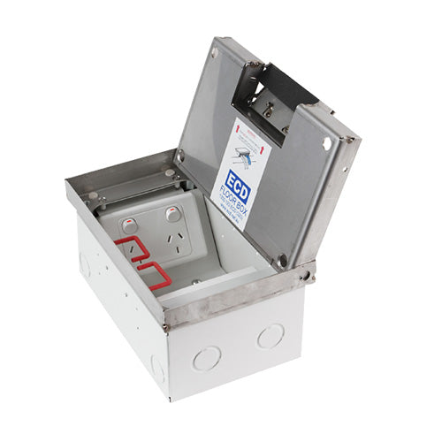 Vynco S/G Floor Box Flush XREB Stainless Steel 2P 2D