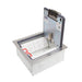 Vynco S/G Floor Box Square Flush Stainless Steel 4P 4D