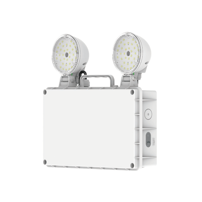 NSG Glight Auto Test Emergency Twin Spot 7W IP65 5000K White