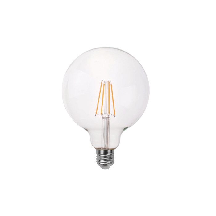 NSG Glight E27 8W LG125 Lamp 2700K Clear Glass Non Dim