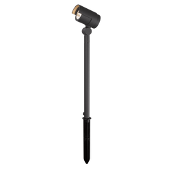 NSG Glight Garden Spike 10W IP65 3000K 75x120x520mm Dim Black
