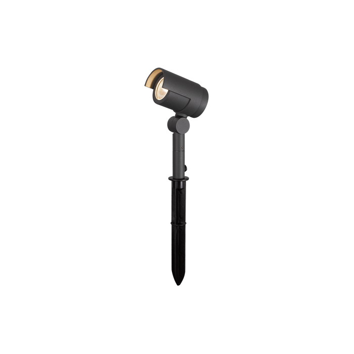 NSG Glight Garden Spike 10W IP65 3000K 75x120x210mm Dim Black