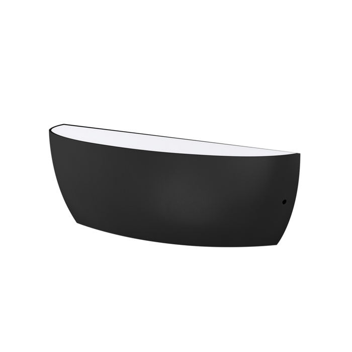 NSG Glight Up & Down Wall Light 8W IP20 Tri-Colour Dim Black