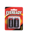 Eveready E000033000 Battery 9V Super Heavy Duty Black 2 Pack
