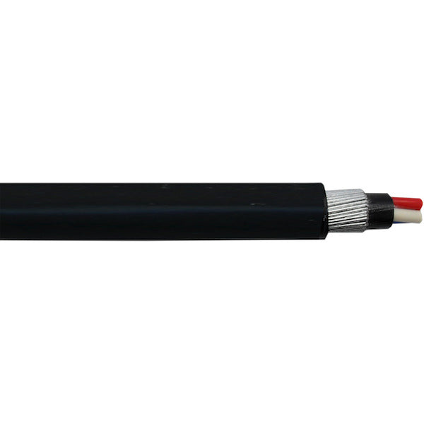 Firstflex 2.5mm 2core & E SWA Circular TPS Cable Black