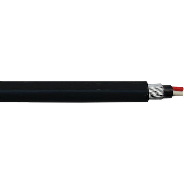Firstflex 1.5mm 2core & E SWA Circular TPS Cable Black