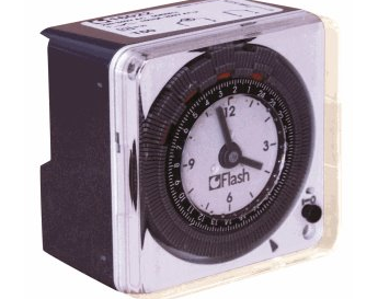 Flash Time clock 24Hr din /surf comp
