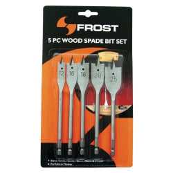 FROST 5PC SPADE BIT SET