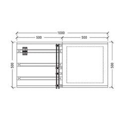 Vynco CPO 500X1000 Dinrail Switchboard