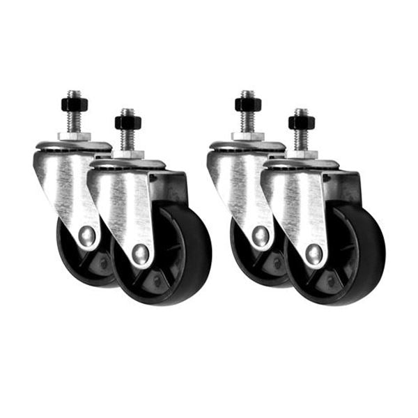 CDL Dynamix AV Rack Castor Kit Set 90mm 4pc