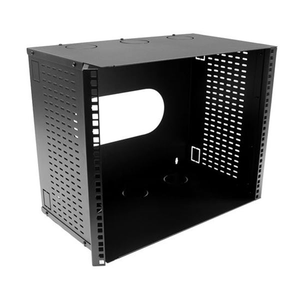 CDY DYNAMIX 2U 300mm Deep 19' Fully Enclosed Hinged Wall Bracket