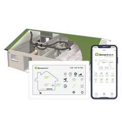 Simx SmartVent Positive Advance SV06AD - 6 Outlet System 2 Box