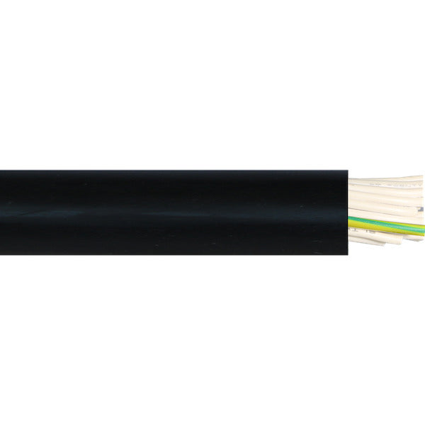 Firstflex 2.5mm 26core & E Circular TPS White Numbered Black