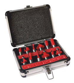 Trucut Dart  12 Piece 1/2' Router Cutter Set