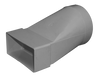 Manrose Adaptor 125 Round X 205 Rectangular 55700 Simx