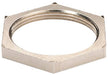 Wiska Nickel Plated Brass Locknut with EMC Earthing Claws -