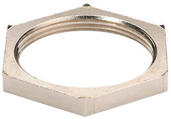 Wiska Nickel Plated Brass Locknut with EMC Earthing Claws -