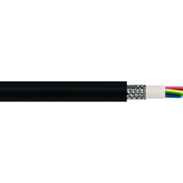 Firstflex 2.5mm 4core Chemtuff Flex VSD Clear