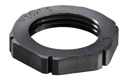 Wiska Polyamide Locknut for Screw Connection, Black, M12
