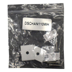 Task Display Stock End Cap & Clip Pack For Profile110 White