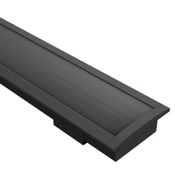 Task Black Anodised 120 Channel With Black Lens