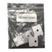 Task Display Stock End Cap & Clip Pack For Profile130 White