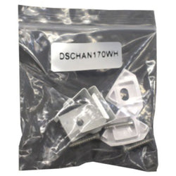 Task Display Stock End Cap & Clip Pack For Profile170 White