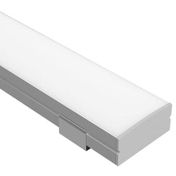 Task Display Stock End Cap & Clip Pack For Profile240 White