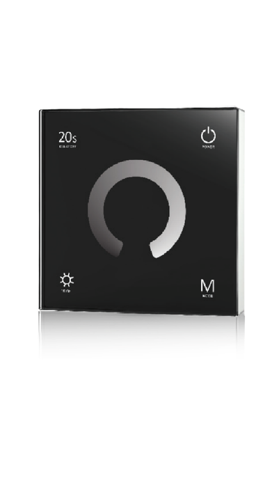Task Wall Dimmer 4X3Amp 12-24V IP20 Black