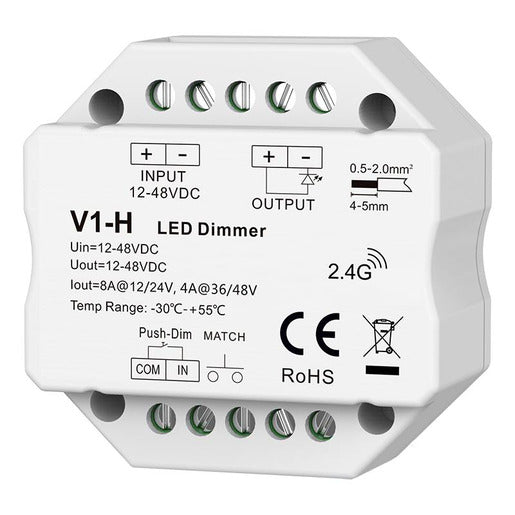 Task LED Dim 192W 4-8Amp 12-48VDC 1Chan IP20
