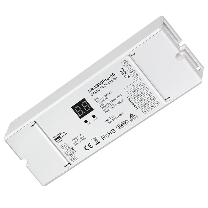 Task Dali DT8Dim Slave 12-36VDC 5Chan X 5Amp IP20