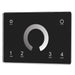 Task DMX Wall Dim Controller 4Zone 230VAC IP20 Black Face