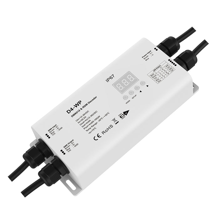 Task DMX External Controller 4Chanx5Amp 12-36VDC IP67