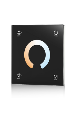 Task Wall Controller Dual White 3Ax4Chan 12-24V Black