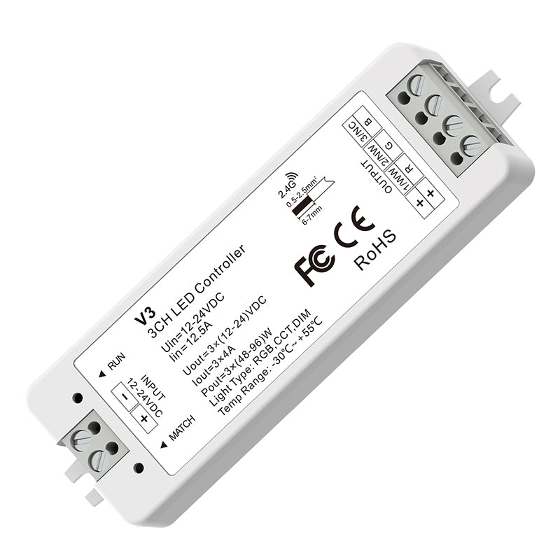 Task LED Controller 4Amp X 3Chan 12-24VDC IP20 — Scott Electrical