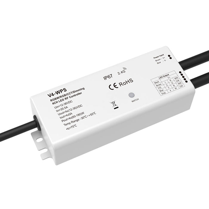 Task LED Controller 5Amp X 4Chan 12-36VDC IP67