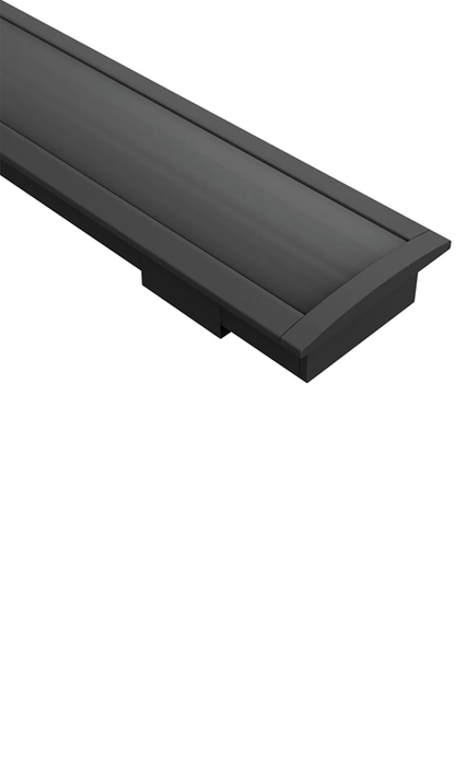Task Black Anodised 120 Channel & Black Lens