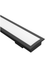 Task LED Channel120 White Profile & Black Diffuser Per Meter