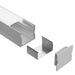 Task LED Channel130 End Cap With Cable Holes