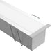 Task Profile 160 Recess Mount With Frosted Lens Silver