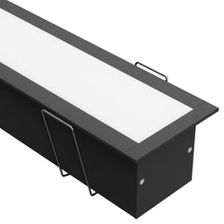 Task LED Channel 160 Opal Lens Black Channel