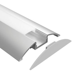Task LED Channel180 End Cap With Cable Holes