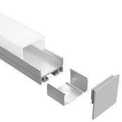 Task LED Chan 220 End Cap With Cable Holes