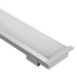 Task LED Channel250 White Profile & Frosted Diffuser Per Meter