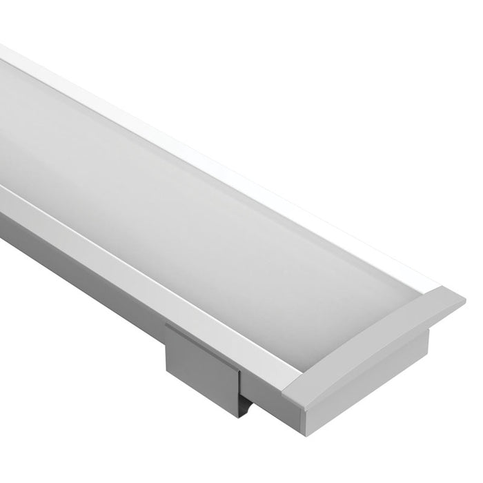 Task LED Channel250 White Profile & Frosted Diffuser Per Meter