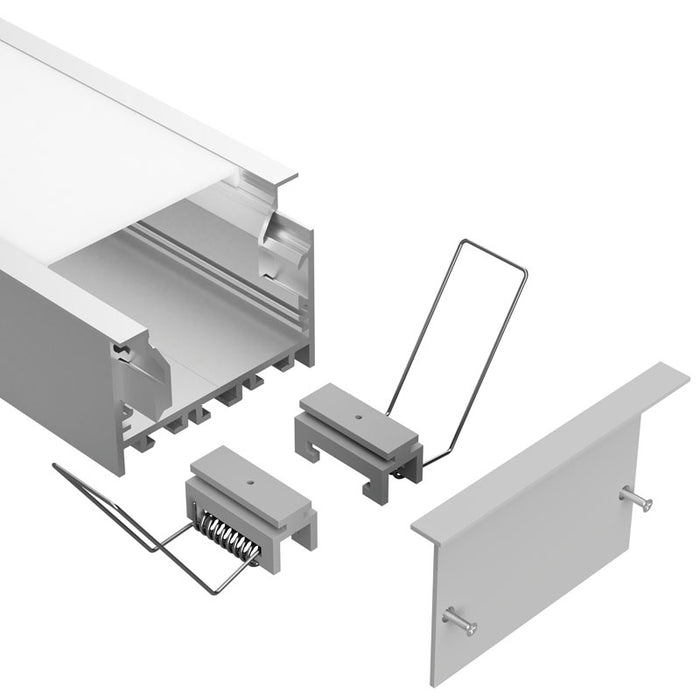 Task LED Chan280 End Cap No Cable Holes