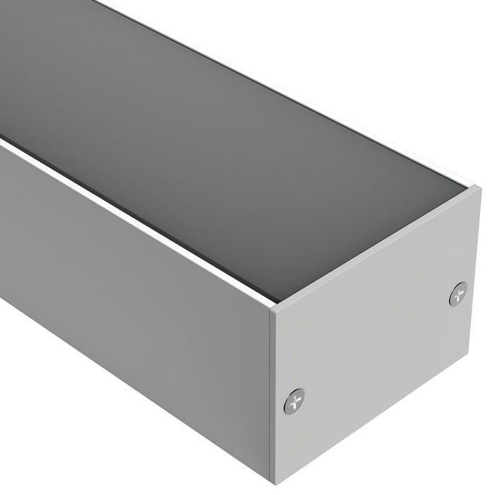 Task LED Channel590 Silver Profile & Black Diffuser Per Meter