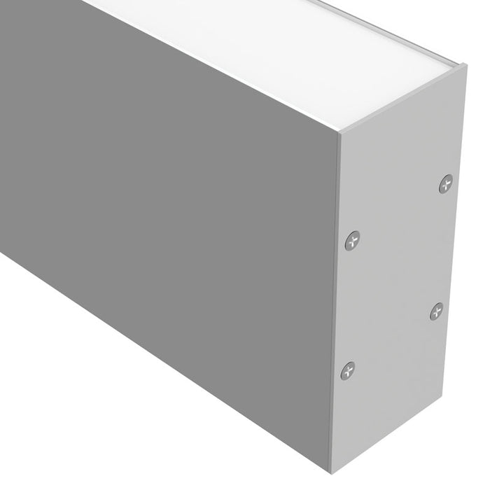 Task Profile 610 Up Down Wall or Pendant Opal Lens Silver