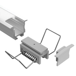 Task LED Chan730 End Cap With Wire Holes