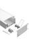 Task LED Chan760 End Cap No Cable Hole